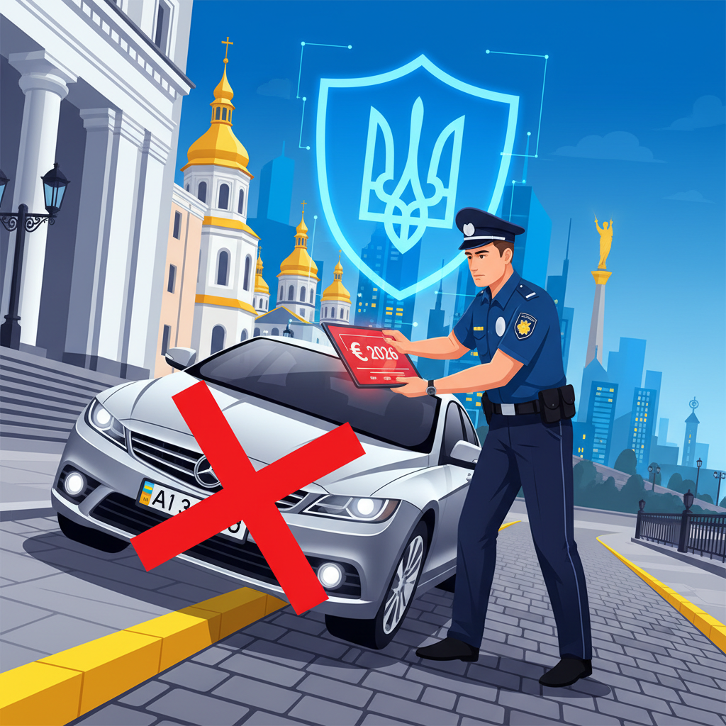 штраф за парковку в неположенном месте украина в 2026 — иллюстрация к статье «штраф за парковку в неположенном месте украина в 2026»