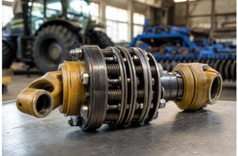 Фрикційна запобіжна муфта карданного вала агротехніки